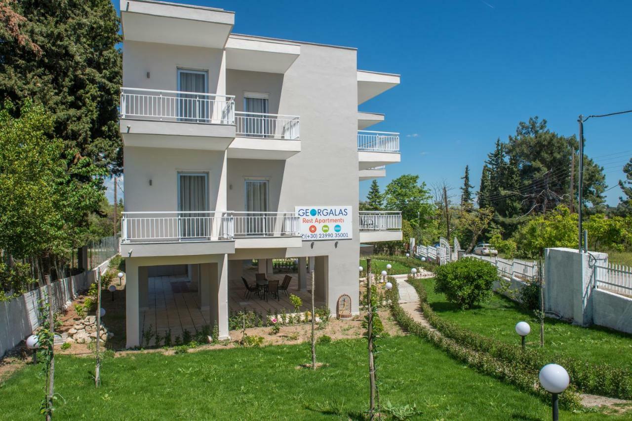 Georgalas Rest Apartments Nea Kallikrateia Εξωτερικό φωτογραφία